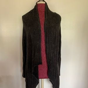 American Age stone-washed cardigan L